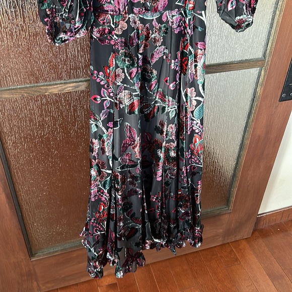 Hutch Cami Dress Floral Puff Sleeve Midi size Small. - Picture 6 of 16